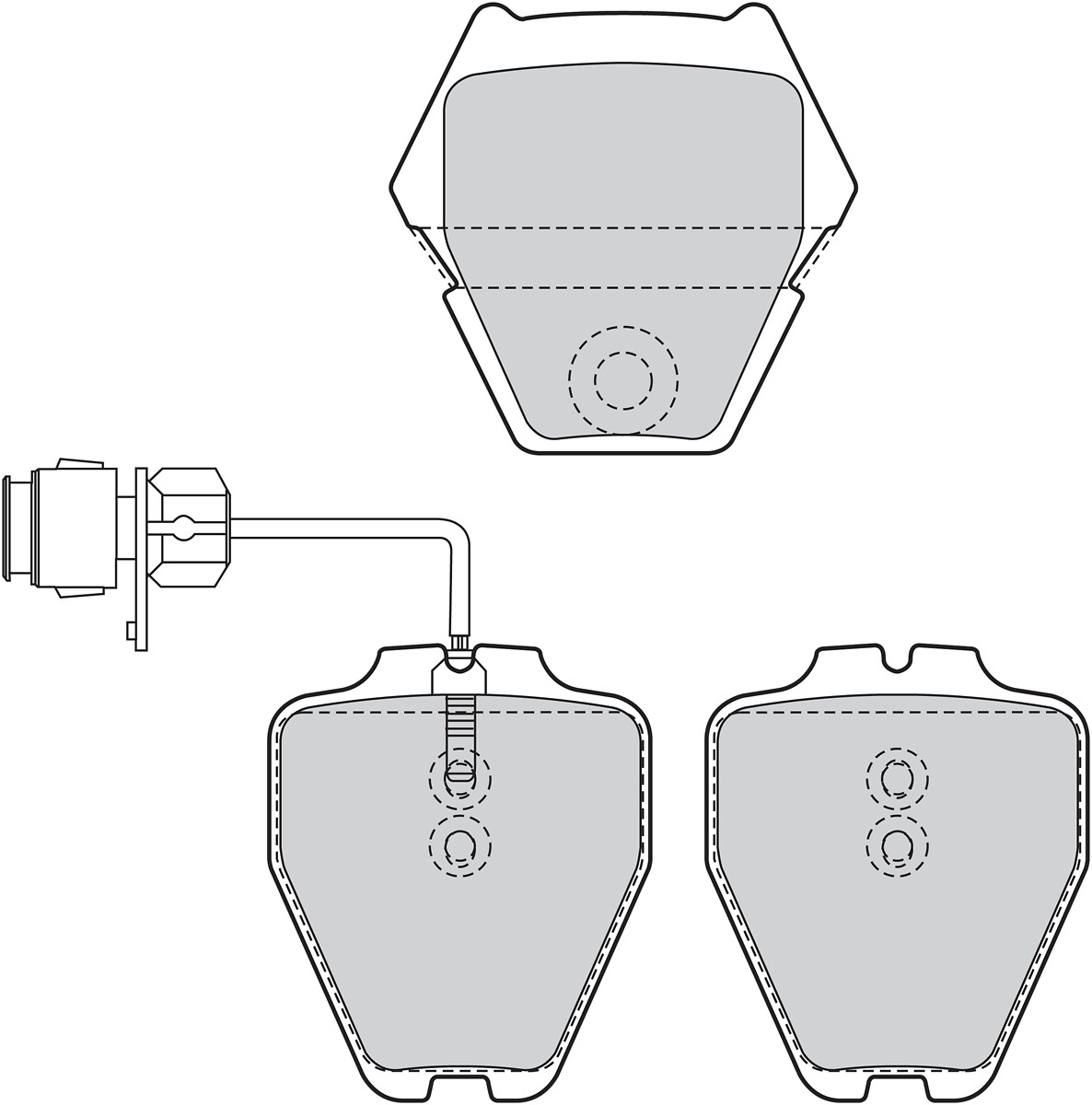 Pastiglie freno VALEO 601527